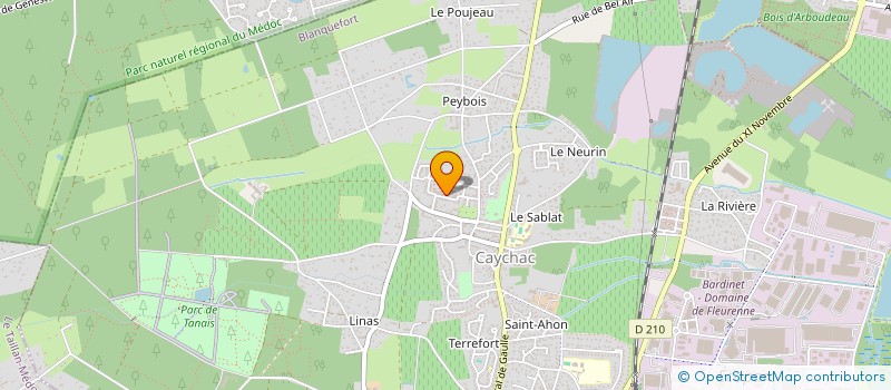 localisation de l'entreprise MONSIEUR MAXIME DONADINI à BLANQUEFORT