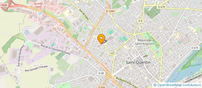 localisation de l'entreprise MONSIEUR MAXIME DONE à SAINT-QUENTIN