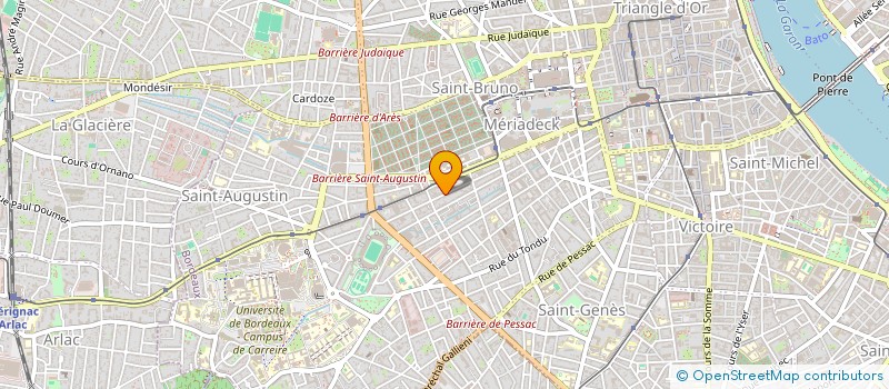 localisation de l'entreprise MONSIEUR MAXIME DOS SANTOS à BORDEAUX