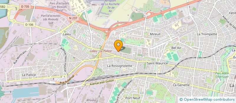 localisation de l'entreprise MONSIEUR MAXIME DOYA  LA ROCHELLE