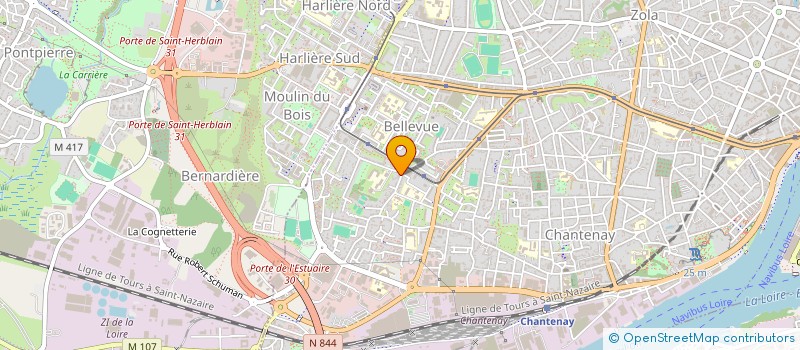 localisation de l'entreprise MONSIEUR MAXIME DROUILLARD à NANTES