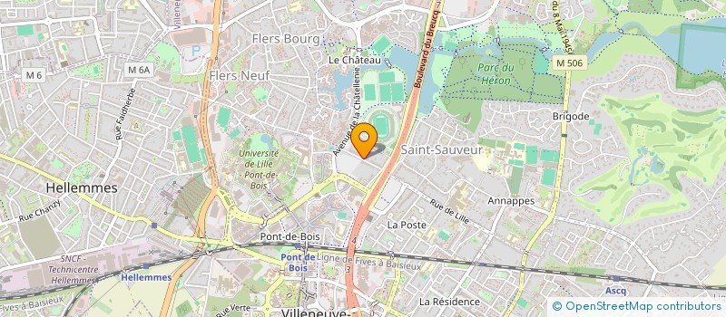 localisation de l'entreprise MONSIEUR MAXIME DUBAR à VILLENEUVE D ASCQ
