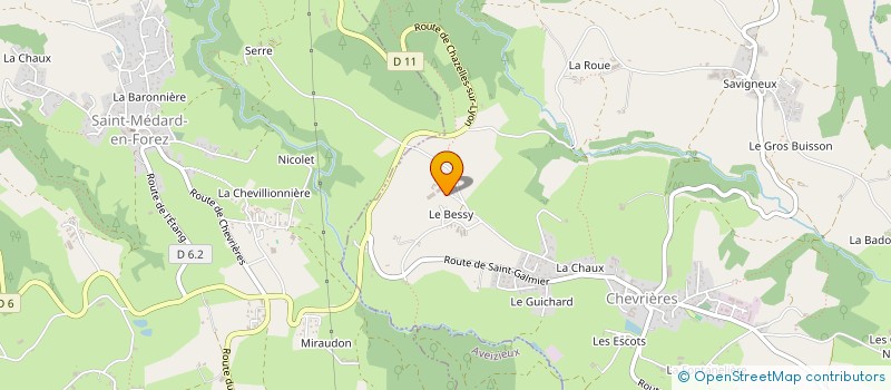 localisation de l'entreprise MONSIEUR MAXIME DUBOEUF à CHEVRIERES