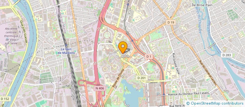 localisation de l'entreprise MONSIEUR MAXIME DUBOIS  CRETEIL