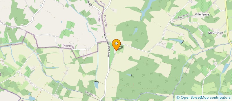 localisation de l'entreprise MONSIEUR MAXIME DUBOIS  TOUJOUSE