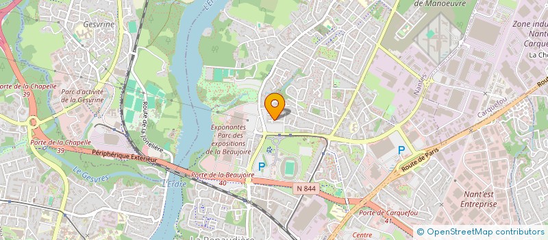 localisation de l'entreprise MONSIEUR MAXIME DUBOIS  NANTES