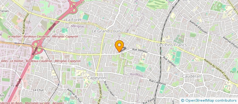 localisation de l'entreprise MONSIEUR MAXIME DUCAMIN à MERIGNAC