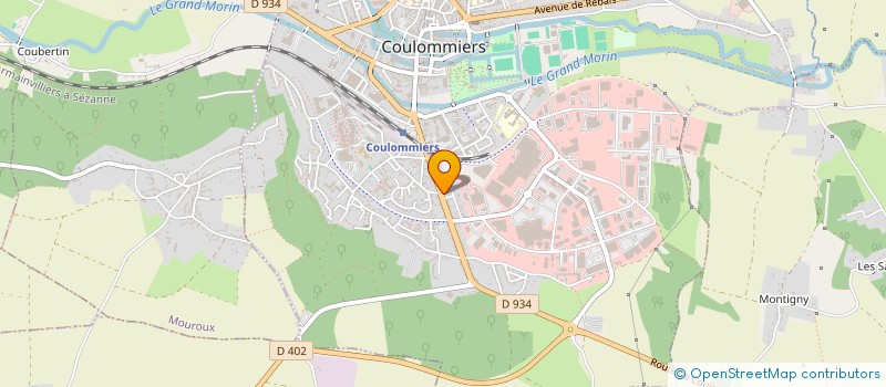 localisation de l'entreprise MONSIEUR MAXIME DUCATEL à COULOMMIERS
