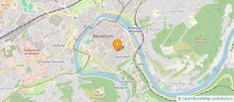 localisation de l'entreprise MONSIEUR MAXIME DUCHANOY à BESANCON