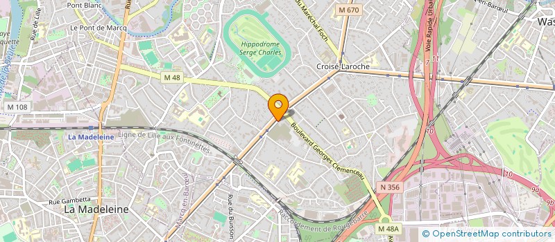 localisation de l'entreprise MONSIEUR MAXIME DUCHAUSSOY à MARCQ-EN-BARŒUL