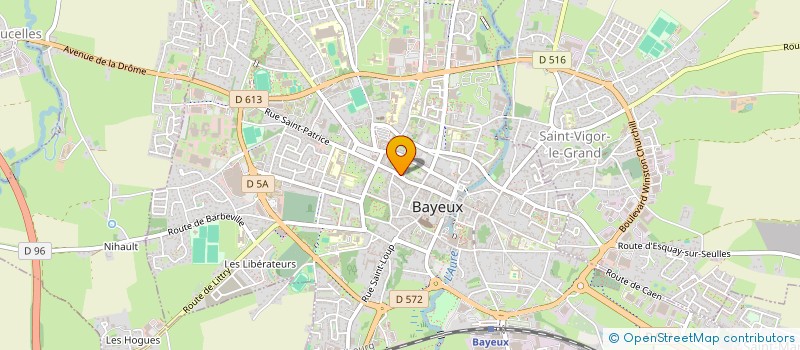 localisation de l'entreprise MONSIEUR MAXIME DUCHEMIN  BAYEUX