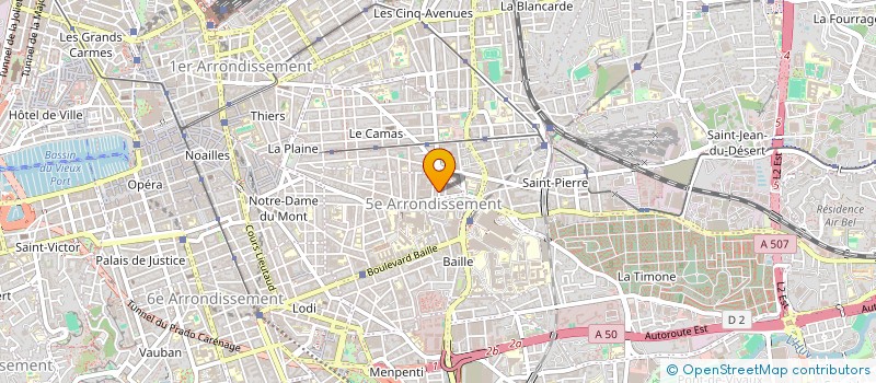 localisation de l'entreprise MONSIEUR MAXIME DUCHENE à MARSEILLE