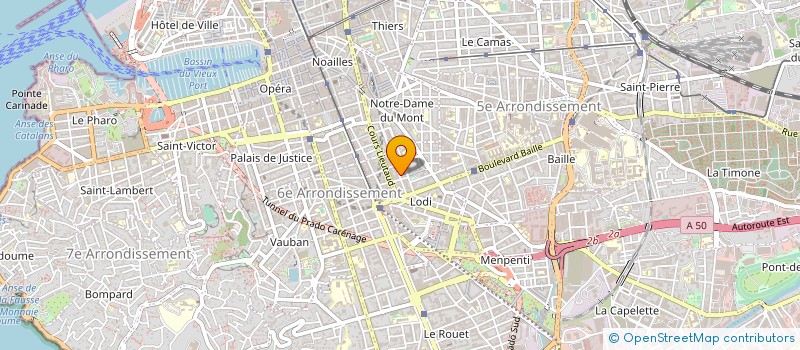 localisation de l'entreprise MONSIEUR MAXIME DUCORD à MARSEILLE