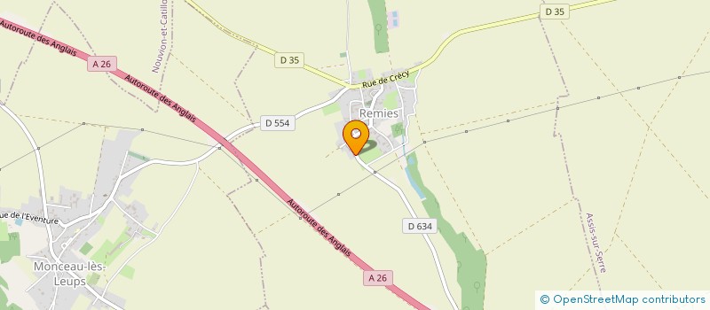 localisation de l'entreprise MONSIEUR MAXIME DUFLOT  REMIES