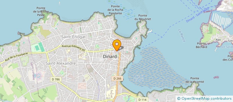 localisation de l'entreprise MONSIEUR MAXIME DUFOSSE  DINARD