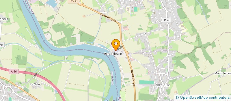 localisation de l'entreprise MONSIEUR MAXIME DUFOUR à REYRIEUX