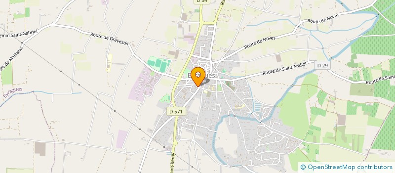 localisation de l'entreprise MONSIEUR MAXIME DUFOUR  EYRAGUES