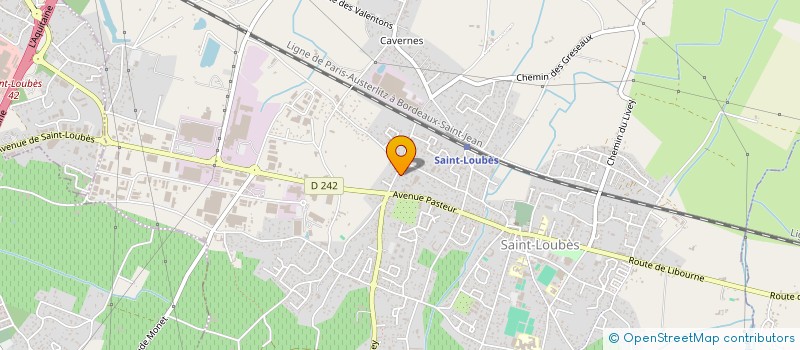 localisation de l'entreprise MONSIEUR MAXIME DULYS  SAINT-LOUBES