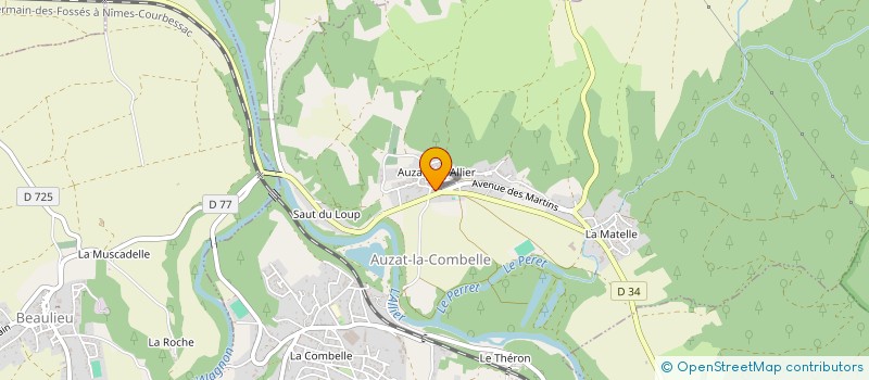 localisation de l'entreprise MONSIEUR MAXIME DUMAS  SAINT-JEAN-SAINT-GERVAIS