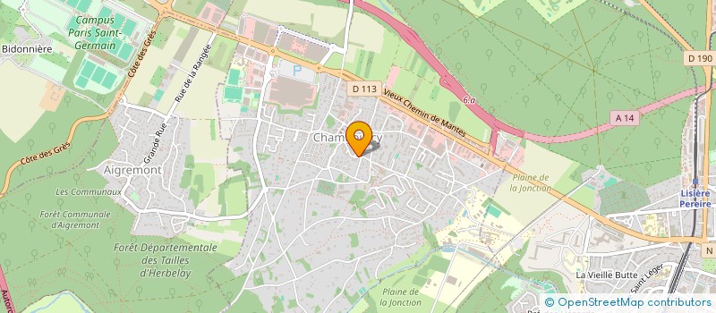 localisation de l'entreprise MONSIEUR MAXIME DUMAS-PRUNIER  AIGREMONT