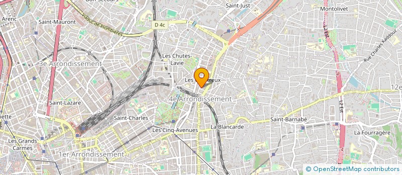 localisation de l'entreprise MONSIEUR MAXIME DUMON  MARSEILLE