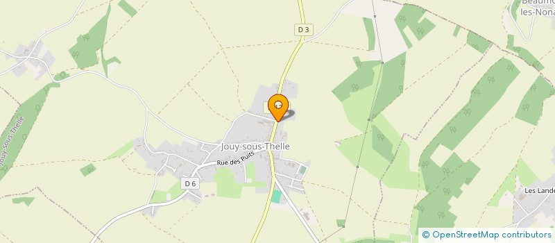 localisation de l'entreprise MONSIEUR MAXIME DUMONTOIS à JOUY-SOUS-THELLE