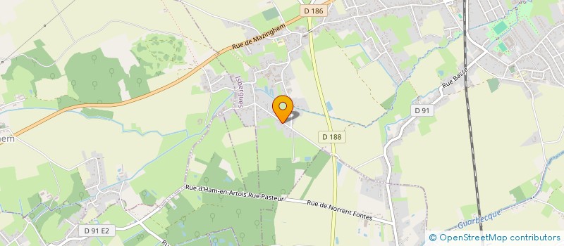 localisation de l'entreprise MONSIEUR MAXIME DUMURET  ISBERGUES