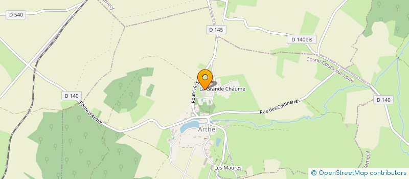 localisation de l'entreprise MONSIEUR MAXIME DUPART  PAZY