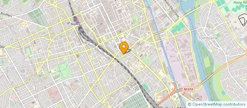 localisation de l'entreprise MONSIEUR MAXIME DUPAS  NANCY