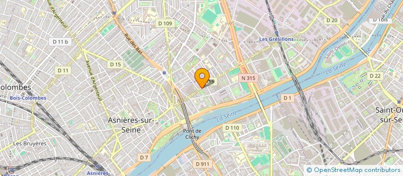 localisation de l'entreprise MONSIEUR MAXIME DUPONT à ASNIERES-SUR-SEINE