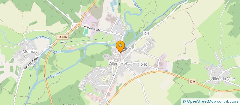 localisation de l'entreprise MONSIEUR MAXIME DUPONT  VILLERSEXEL