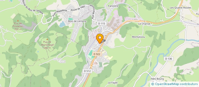 localisation de l'entreprise MONSIEUR MAXIME DUPORT à YDES
