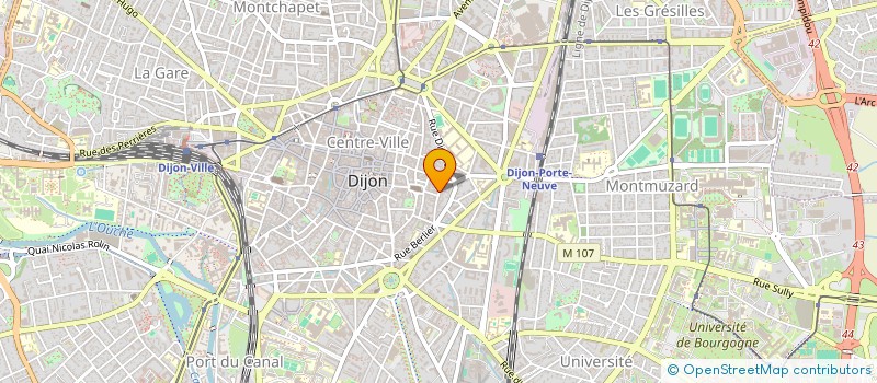 localisation de l'entreprise MONSIEUR MAXIME DUPUIS à DIJON