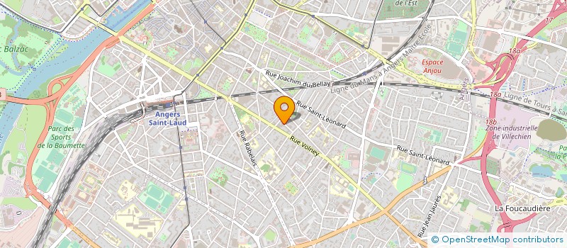 localisation de l'entreprise MONSIEUR MAXIME DUPUY  ANGERS