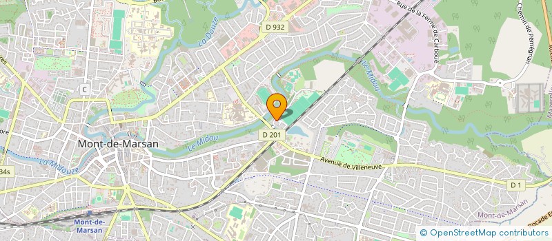 localisation de l'entreprise MONSIEUR MAXIME DUPY  MONT-DE-MARSAN
