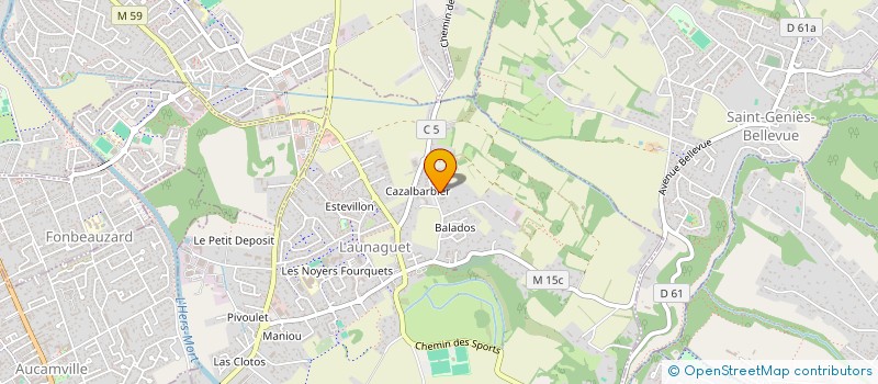 localisation de l'entreprise MONSIEUR MAXIME DURAN à LAUNAGUET