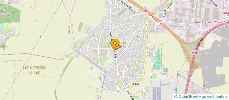 localisation de l'entreprise MONSIEUR MAXIME DURAND à CORBAS