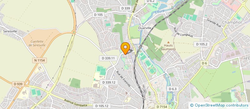 localisation de l'entreprise MONSIEUR MAXIME DURAND à CHARTRES
