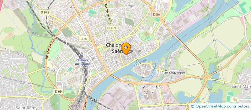 localisation de l'entreprise MONSIEUR MAXIME DURAND  CHALON-SUR-SAONE