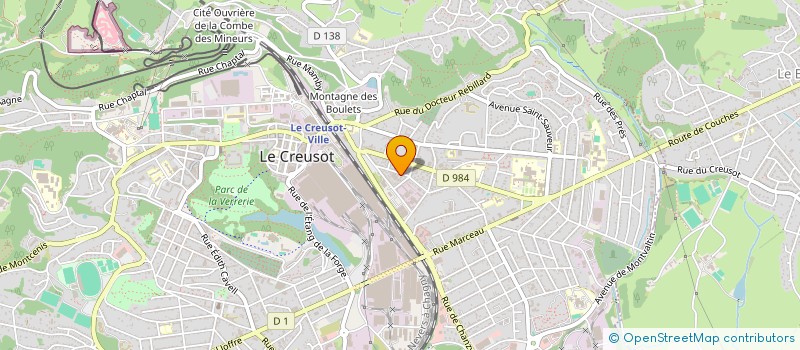 localisation de l'entreprise MONSIEUR MAXIME DUREUIL à LE CREUSOT