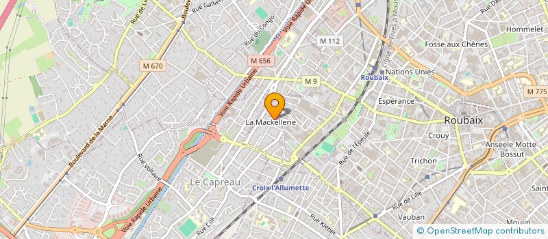 localisation de l'entreprise MONSIEUR MAXIME DUSZKIEWICZ  CROIX