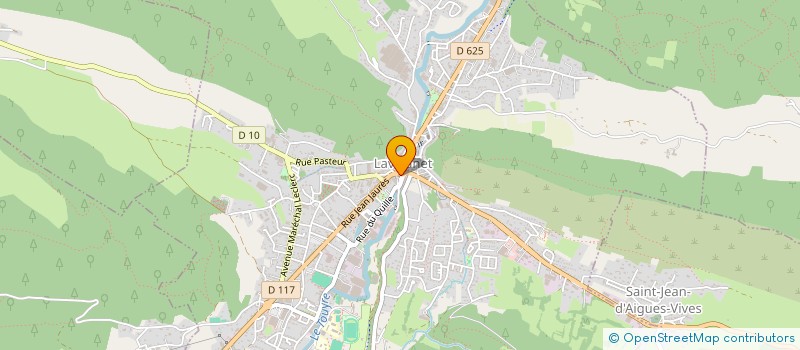 localisation de l'entreprise MONSIEUR MAXIME DUTOICT  LAVELANET