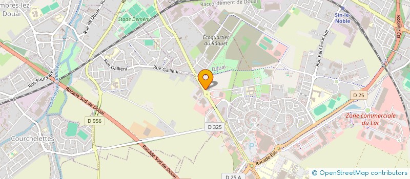 localisation de l'entreprise MONSIEUR MAXIME DUVAL à LAMBRES-LEZ-DOUAI