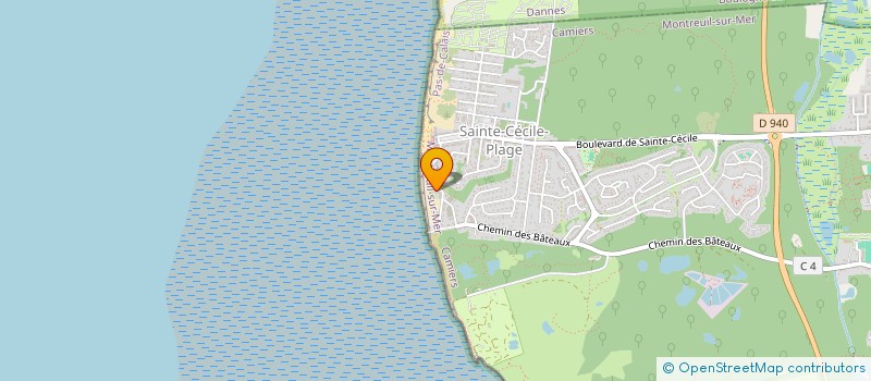 localisation de l'entreprise MONSIEUR MAXIME DUVAL  CAMIERS