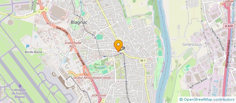 localisation de l'entreprise MONSIEUR MAXIME DUVERGER à BLAGNAC