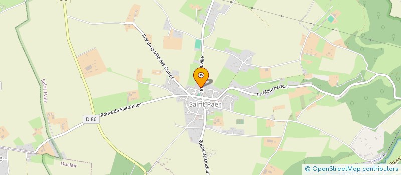 localisation de l'entreprise MONSIEUR MAXIME DUVIVIER  SAINT-PAER