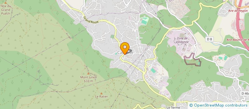 localisation de l'entreprise MONSIEUR MAXIME ECK  CADOLIVE