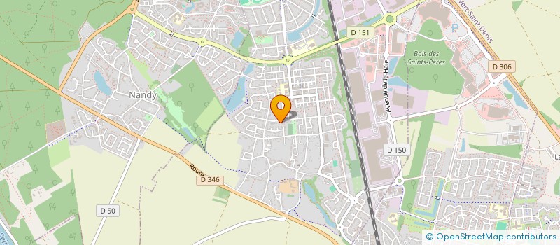 localisation de l'entreprise MONSIEUR MAXIME EDELINSKI  SAVIGNY-LE-TEMPLE