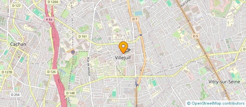 localisation de l'entreprise MONSIEUR MAXIME EDJEOU à VILLEJUIF