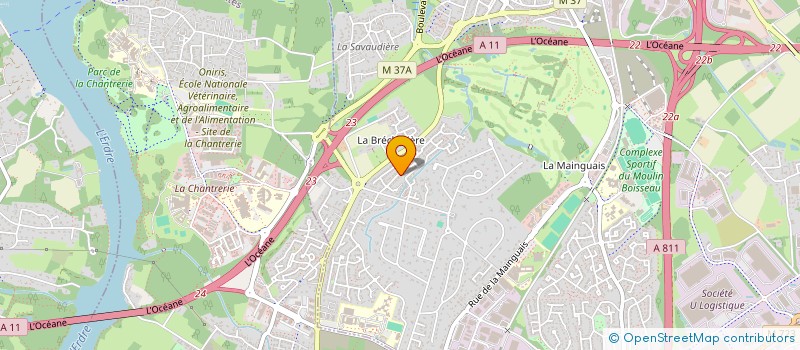 localisation de l'entreprise MONSIEUR MAXIME EHANNO  CARQUEFOU